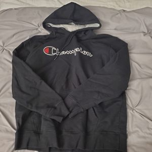 Champion Black Hoodie